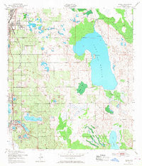 Dundee Florida Historical topographic map, 1:24000 scale, 7.5 X 7.5 Minute, Year 1953