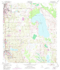 Dundee Florida Historical topographic map, 1:24000 scale, 7.5 X 7.5 Minute, Year 1953