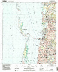 Dunedin Florida Historical topographic map, 1:24000 scale, 7.5 X 7.5 Minute, Year 1998