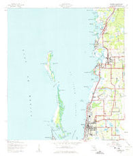 Dunedin Florida Historical topographic map, 1:24000 scale, 7.5 X 7.5 Minute, Year 1943