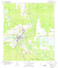Dunnellon Florida Historical topographic map, 1:24000 scale, 7.5 X 7.5 Minute, Year 1954