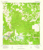 Dunnellon Florida Historical topographic map, 1:62500 scale, 15 X 15 Minute, Year 1954