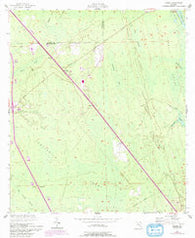 Durbin Florida Historical topographic map, 1:24000 scale, 7.5 X 7.5 Minute, Year 1952
