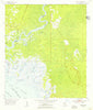 East Pass Florida Historical topographic map, 1:24000 scale, 7.5 X 7.5 Minute, Year 1954