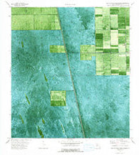 East of Little Cypress Swamp Florida Historical topographic map, 1:24000 scale, 7.5 X 7.5 Minute, Year 1974