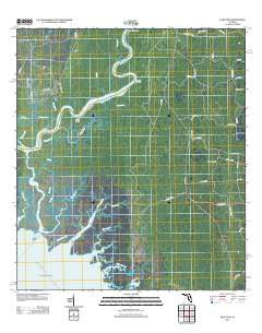 East Pass Florida Historical topographic map, 1:24000 scale, 7.5 X 7.5 Minute, Year 2012
