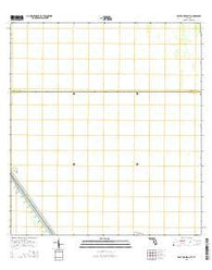 East of Deem City Florida Current topographic map, 1:24000 scale, 7.5 X 7.5 Minute, Year 2015