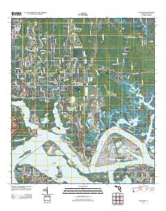 Eastport Florida Historical topographic map, 1:24000 scale, 7.5 X 7.5 Minute, Year 2012