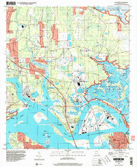 Eastport Florida Historical topographic map, 1:24000 scale, 7.5 X 7.5 Minute, Year 1994