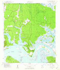 Eastport Florida Historical topographic map, 1:24000 scale, 7.5 X 7.5 Minute, Year 1948