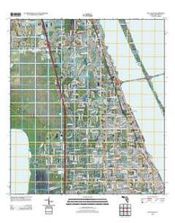 Eau Gallie Florida Historical topographic map, 1:24000 scale, 7.5 X 7.5 Minute, Year 2012