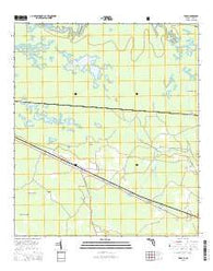 Eddy Florida Current topographic map, 1:24000 scale, 7.5 X 7.5 Minute, Year 2015