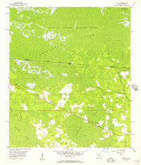 Eddy Florida Historical topographic map, 1:24000 scale, 7.5 X 7.5 Minute, Year 1956