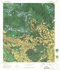 Eddy Florida Historical topographic map, 1:24000 scale, 7.5 X 7.5 Minute, Year 1967