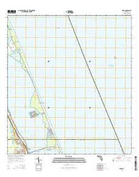 Eden Florida Current topographic map, 1:24000 scale, 7.5 X 7.5 Minute, Year 2015