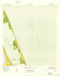 Eden Florida Historical topographic map, 1:24000 scale, 7.5 X 7.5 Minute, Year 1950