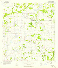 Edgeville Florida Historical topographic map, 1:24000 scale, 7.5 X 7.5 Minute, Year 1956
