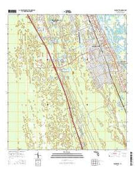 Edgewater Florida Current topographic map, 1:24000 scale, 7.5 X 7.5 Minute, Year 2015