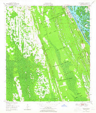 Edgewater Florida Historical topographic map, 1:24000 scale, 7.5 X 7.5 Minute, Year 1950