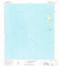Egmont Key Florida Historical topographic map, 1:24000 scale, 7.5 X 7.5 Minute, Year 1964