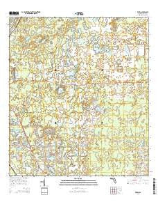 Ehren Florida Current topographic map, 1:24000 scale, 7.5 X 7.5 Minute, Year 2015