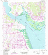 El Jobean Florida Historical topographic map, 1:24000 scale, 7.5 X 7.5 Minute, Year 1957