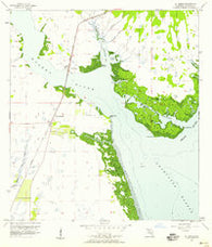 El Jobean Florida Historical topographic map, 1:24000 scale, 7.5 X 7.5 Minute, Year 1957