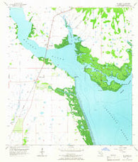 El Jobean Florida Historical topographic map, 1:24000 scale, 7.5 X 7.5 Minute, Year 1957