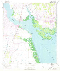 El Jobean Florida Historical topographic map, 1:24000 scale, 7.5 X 7.5 Minute, Year 1957