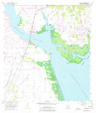 El Jobean Florida Historical topographic map, 1:24000 scale, 7.5 X 7.5 Minute, Year 1957
