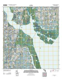 El Jobean Florida Historical topographic map, 1:24000 scale, 7.5 X 7.5 Minute, Year 2012