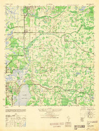 Elfers Florida Historical topographic map, 1:25000 scale, 7.5 X 7.5 Minute, Year 1948
