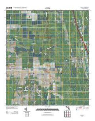 Elkton Florida Historical topographic map, 1:24000 scale, 7.5 X 7.5 Minute, Year 2012