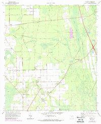 Elkton Florida Historical topographic map, 1:24000 scale, 7.5 X 7.5 Minute, Year 1970