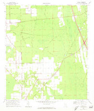 Elkton Florida Historical topographic map, 1:24000 scale, 7.5 X 7.5 Minute, Year 1970