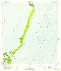 Elliott Key Florida Historical topographic map, 1:24000 scale, 7.5 X 7.5 Minute, Year 1956