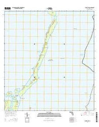Elliott Key Florida Current topographic map, 1:24000 scale, 7.5 X 7.5 Minute, Year 2015