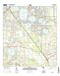 Eloise Florida Current topographic map, 1:24000 scale, 7.5 X 7.5 Minute, Year 2015