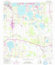 Eloise Florida Historical topographic map, 1:24000 scale, 7.5 X 7.5 Minute, Year 1955