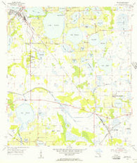 Eloise Florida Historical topographic map, 1:24000 scale, 7.5 X 7.5 Minute, Year 1955