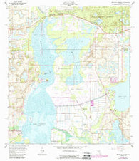 Emeralda Island Florida Historical topographic map, 1:24000 scale, 7.5 X 7.5 Minute, Year 1966