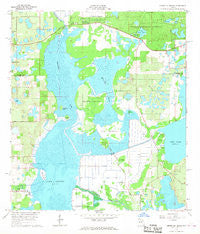 Emeralda Island Florida Historical topographic map, 1:24000 scale, 7.5 X 7.5 Minute, Year 1966