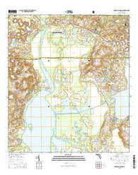 Emeralda Island Florida Current topographic map, 1:24000 scale, 7.5 X 7.5 Minute, Year 2015