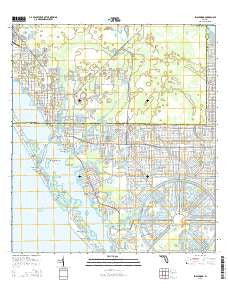 Englewood Florida Current topographic map, 1:24000 scale, 7.5 X 7.5 Minute, Year 2015
