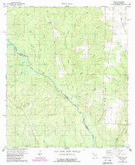 Enon Florida Historical topographic map, 1:24000 scale, 7.5 X 7.5 Minute, Year 1978
