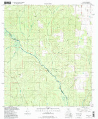 Enon Florida Historical topographic map, 1:24000 scale, 7.5 X 7.5 Minute, Year 1994