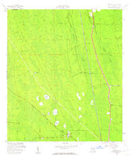 Espanola Florida Historical topographic map, 1:24000 scale, 7.5 X 7.5 Minute, Year 1957