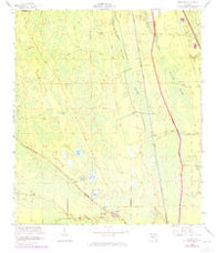 Espanola Florida Historical topographic map, 1:24000 scale, 7.5 X 7.5 Minute, Year 1957
