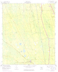 Espanola Florida Historical topographic map, 1:24000 scale, 7.5 X 7.5 Minute, Year 1957