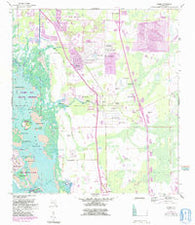 Estero Florida Historical topographic map, 1:24000 scale, 7.5 X 7.5 Minute, Year 1958